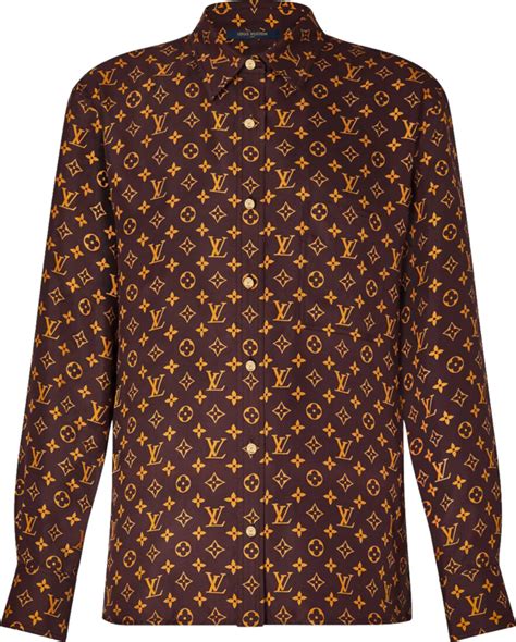 louis vuitton dress shirts|louis vuitton monogram shirt.